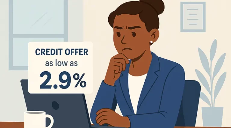 The End of As Low As Credit Offers